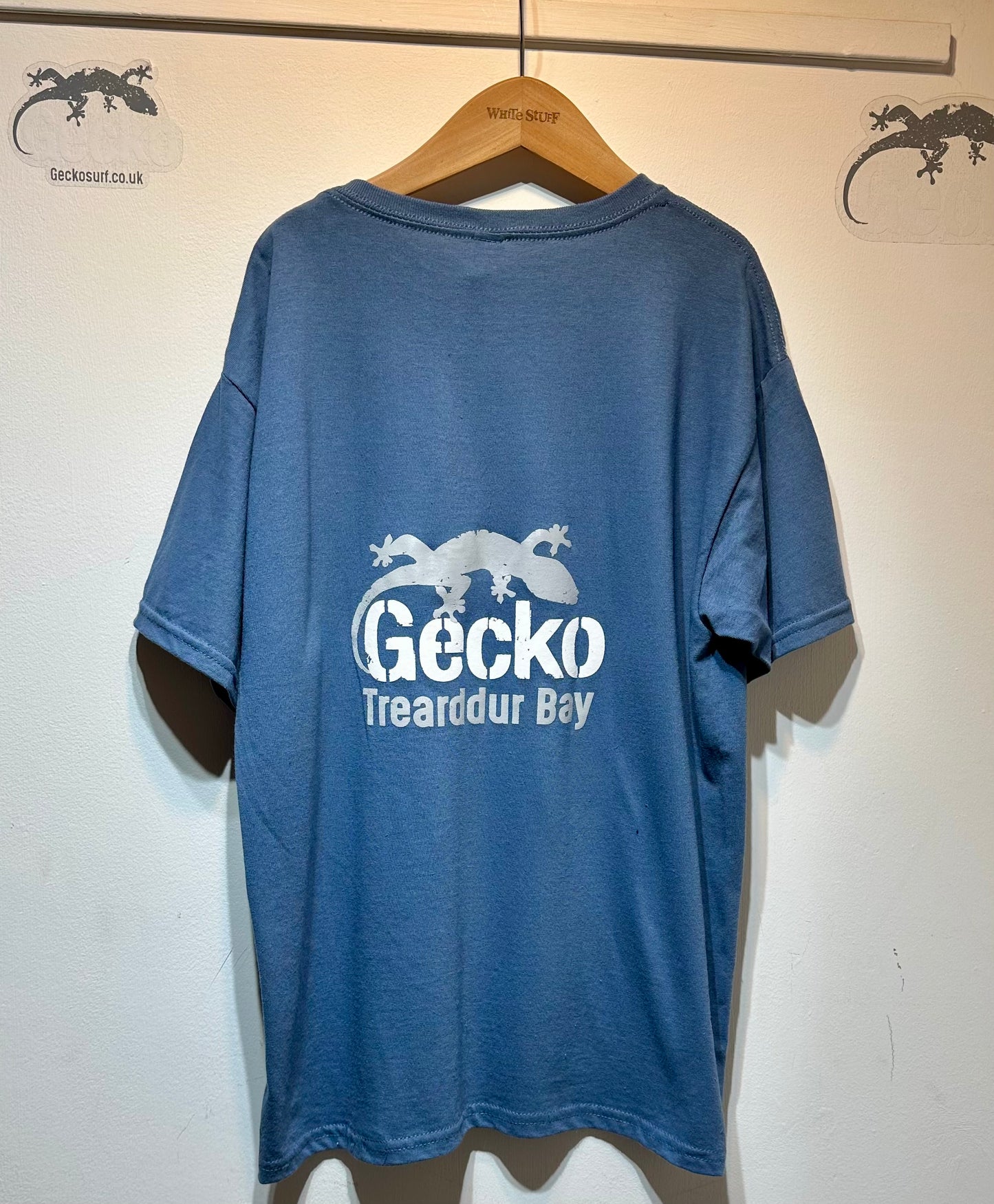 Gecko Kids T shirt. Rhosneigr/Trearddur Bay