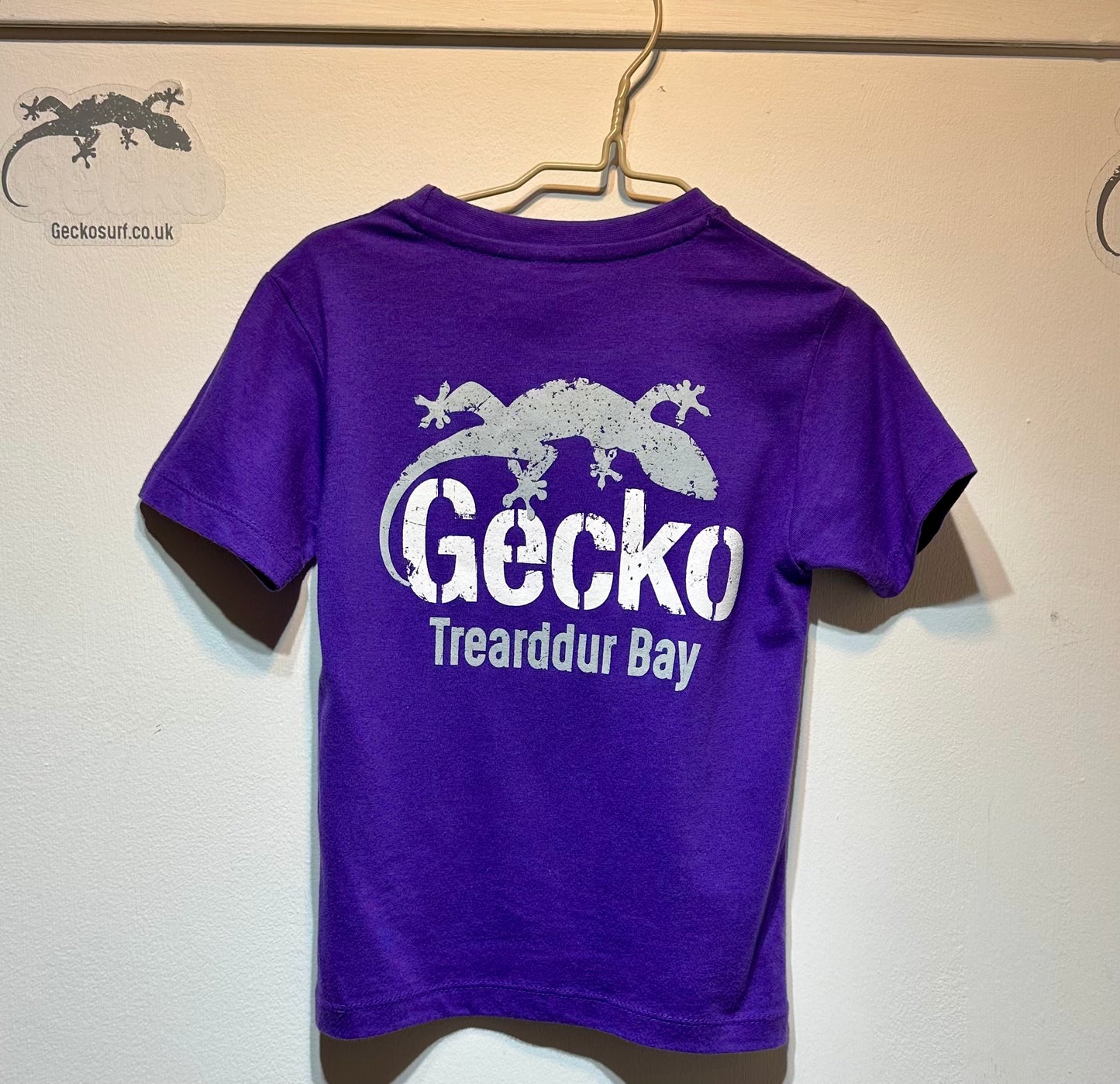 Gecko Kids T shirt. Rhosneigr/Trearddur Bay
