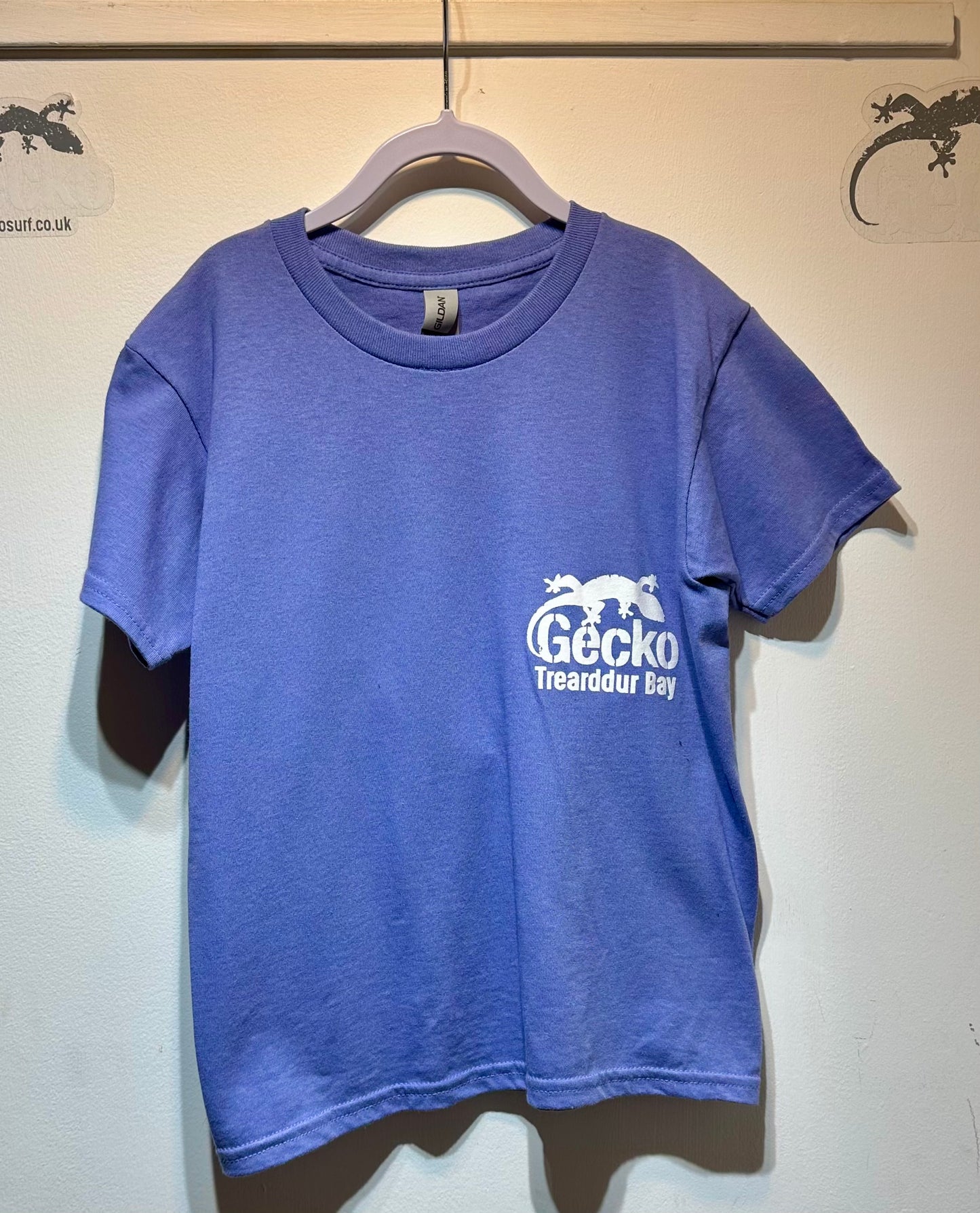 Gecko Kids T shirt. Rhosneigr/Trearddur Bay