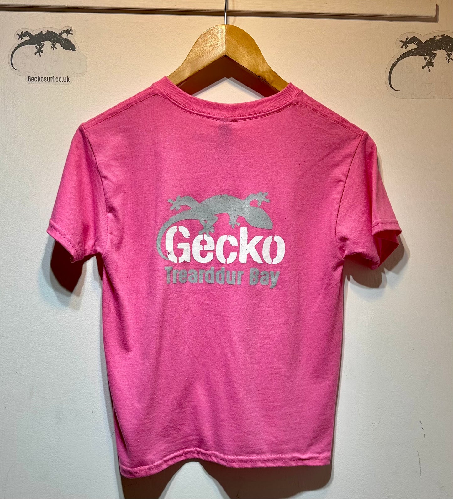 Gecko Kids T shirt. Rhosneigr/Trearddur Bay