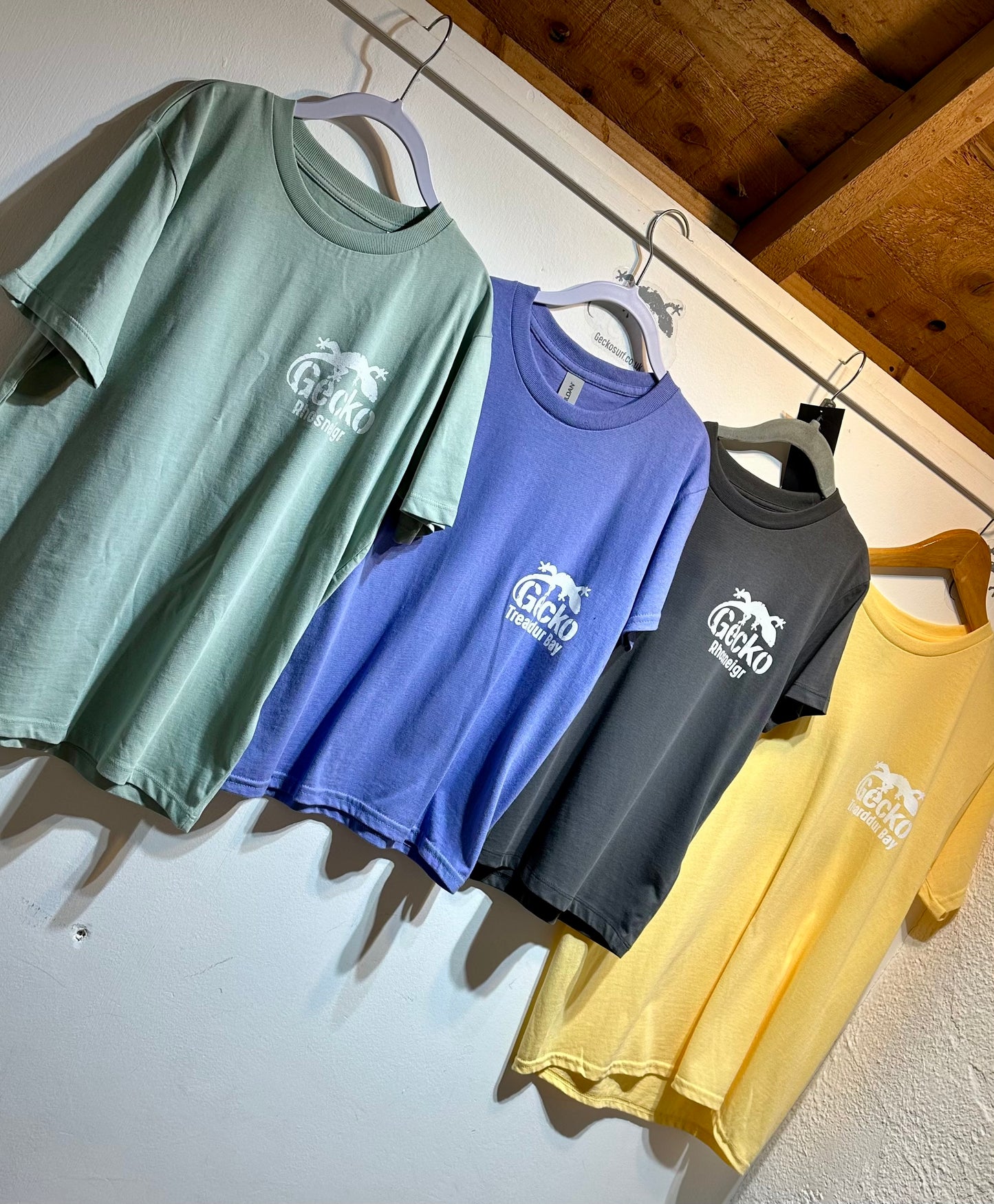 Gecko Kids T shirt. Rhosneigr/Trearddur Bay