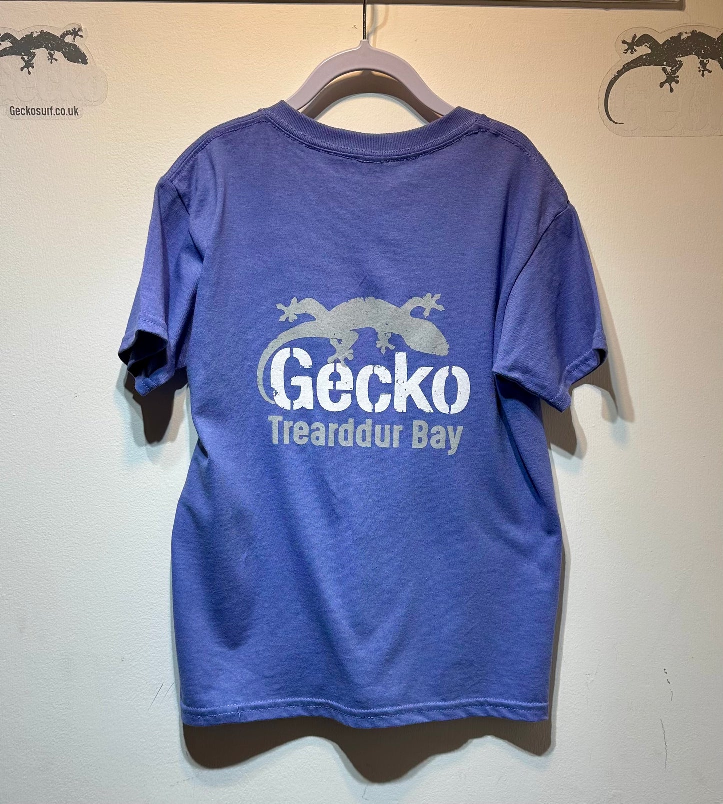 Gecko Kids T shirt. Rhosneigr/Trearddur Bay