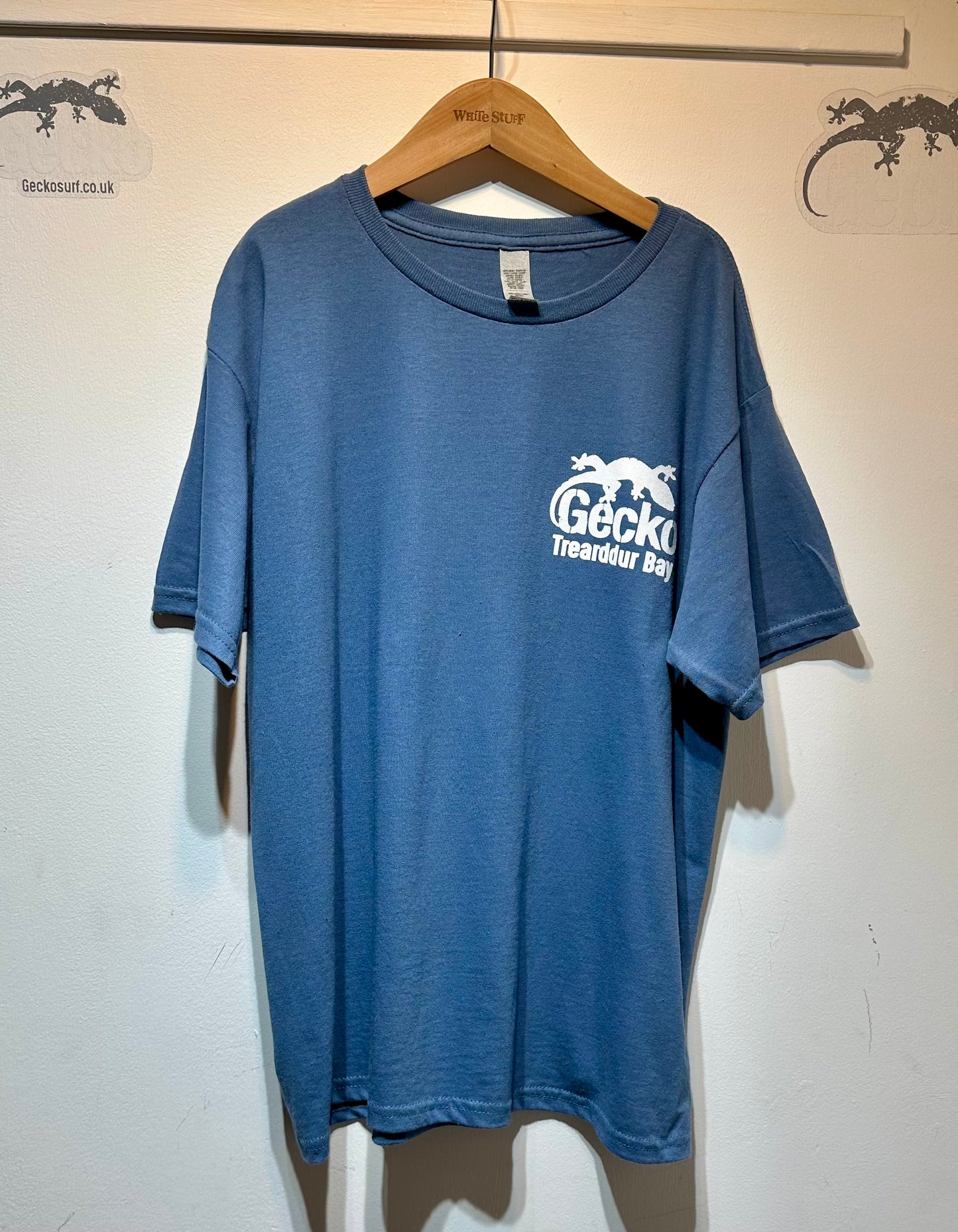 Gecko Kids T shirt. Rhosneigr/Trearddur Bay