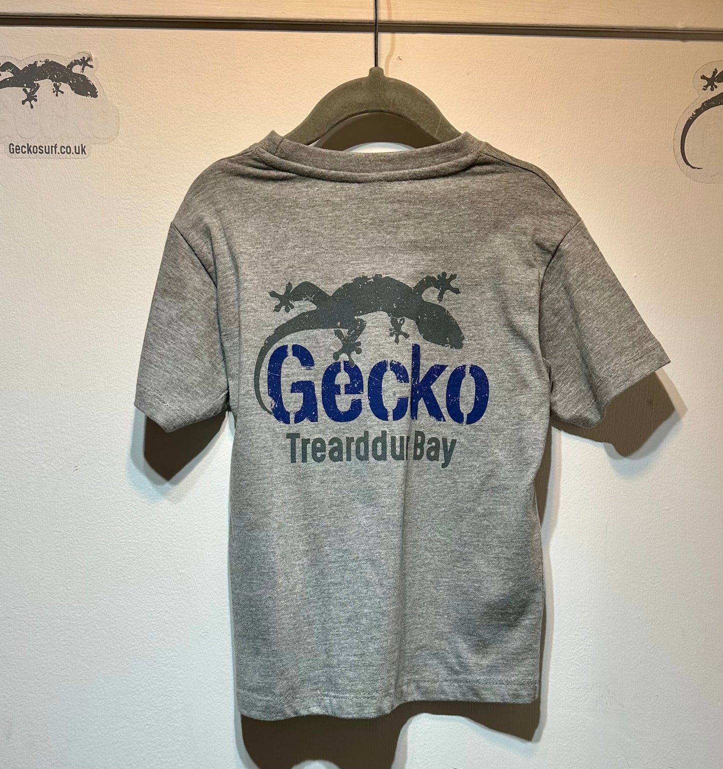 Gecko Kids T shirt. Rhosneigr/Trearddur Bay